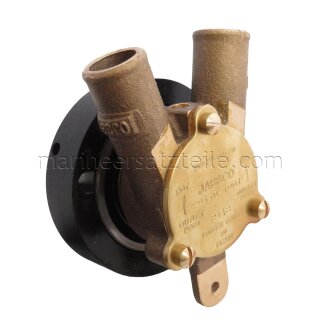 Jabsco 29440-1001 Bronze Pump, crankshaft-mounted, BG 020, 20mm (1") hose ports, NEO
