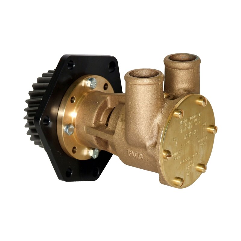Jabsco 29640-1101 Bronze pump, flange version, size 080, 32mm hose co