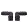 Flojet 20381010 Port Kit (2 pcs.), snap-in port x 19mm (3/4") hose barb, 90° elbow, O-Ring EPDM