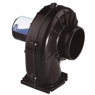 Jabsco 34739-0020 Ventilator voor flensmontage x 75mm slangaansluiting, 4,2m³/min (150 CFM), 24V