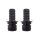 Flojet 20381015 Port Kit (2 pcs.), snap-in port x 12mm (1/2") hose barb, straight, O-Ring Viton