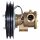 Jabsco 50080-2001 Pompa a girante in bronzo, montata a pedale, dimensione 080, accoppiamento a 12V, puleggia 2A, 1" BSP, NEO