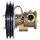 Jabsco 50080-2101 Pompa a girante in bronzo, con piedi, dimensione 080, accoppiamento a 24V, puleggia 2A, 1" BSP, NEO