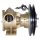 Jabsco 50200-2211 Bronze Impeller Pump, foot mounted, size 200, 12V coupling, pulley 1B, 1-1/2" BSP, NEO