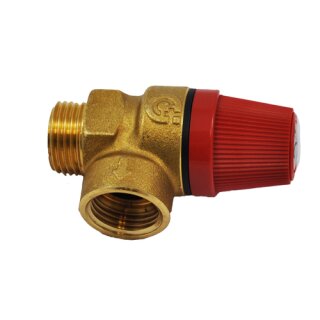 Vetus WHSV  Pressure relief valve 4 bar, 1/2" BSP