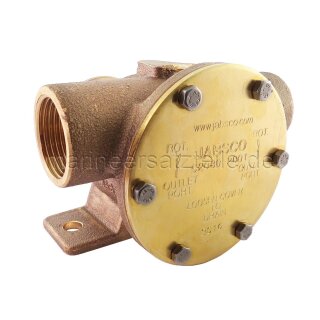 Jabsco 52080-2021 Bronze Pump, foot-mounted, BG 080, 25mm (1") BSP threaded ports, 1/1, High Pressure NEO