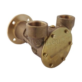 Jabsco 9970-241-37 Bronzen pomp, geflensde uitvoering, BG 040, 3/4" BSP, 1/1, NIT
