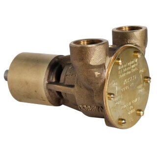 Jabsco 9990-41 Pompe en Bronze, fixation du cylinder, BG 040, raccord fileté de 19mm (3/4") NPT, Néoprène