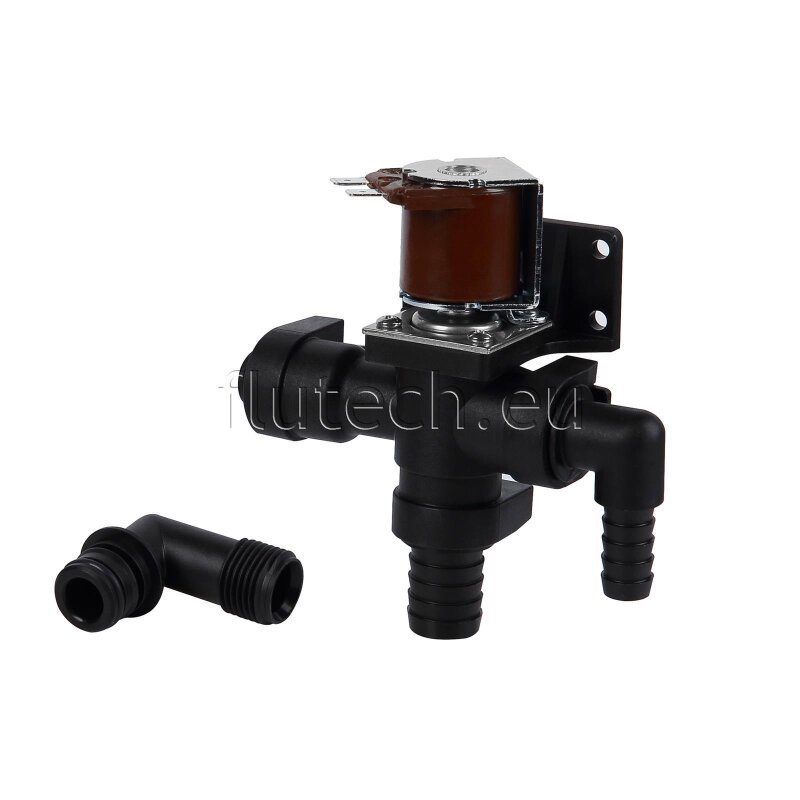 Jabsco 37038-1024 Solenoid Valve & Siphon Breaker, 24 Volt