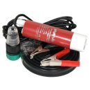 Rule IL280PK Slimline - Kit Inline-/Tauchpumpe 18 LPM Wasser / Diesel, 12V