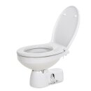 Jabsco 38045-4194 Quiet Flush E2 Toilette elettrico con elettrovalvola, misura Comfort, chiusura morbida, 24V