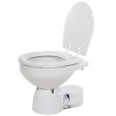 Jabsco 38045-3094 Quiet Flush E2 Electric Toilet with Solenoid Valve, Compact Size, 24V
