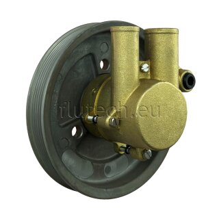 Johnson Pump 10-13569-14 Flexibele waaierpomp van brons F6B-9, katrolsteun, 25/32mm slangaansluitingen, MC97