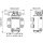MARCO 16420212 UP2-P Tandwielpomp, 10 l/min, HNBR, 1,5 bar, 12V