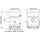 MARCO 16014013 UP1500 Tauchpumpe, 95LPM, 0,4bar, 24V