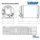 Isotemp 607531B001003 Basic 75 Warmwasserboiler + Mischventil 230V/750W