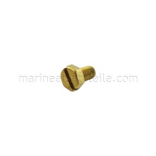 SPX Johnson Pump 0.0141.502 Slotted hexagon head screw DIN 933, M5 x 8, brass (05-04-550)