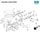 Jabsco 98023-0080 Adapter, Auslassstutzen 38mm (1-1/2")