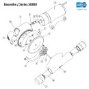 Jabsco SK890 Service Kit Diaphragm Waste Pump (50890)
