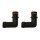 SPX Johnson Pump 09-46939 Aansluiting (2 stuks) KlickTite x 19mm (3/4") slangaansluiting, 90° bocht