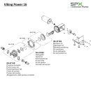 SPX Johnson Pump 09-47263 Klemmplatte kpl. für Viking Power 16
