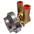 SPX Johnson Pump 10-24214-1 Bronze Impeller Pump F4B-9, Crankshaft Pulley Mounted, 1" ID hose ports, 1/1, MC97
