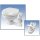 RM69 RM011 Toilettes Sealock, petite cuvette, plastique Garniture de siège (blanc)