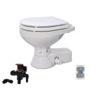 Jabsco 37045-3092 Quiet Flush Electric Toilet with...