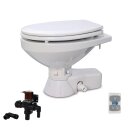 Jabsco 37045-4092 Quiet Flush Electric Toilet with...