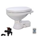 Jabsco 37045-4192 Quiet Flush elektrisch toilet met...