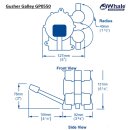 Whale GP0551 Gusher Pantry Pumpe Mk 3 (links)