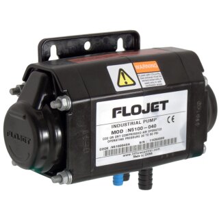 Flojet N5100040A AODD Pump N5100 Serie 7.6 LPM, Santoprene, , 3/8" hose connection, 1/4" Air, Max. Air Supply Pressure 5.6bar (80psi)
