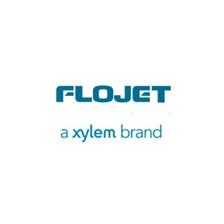 Flojet 20381714 Pentaflex/6000/HD6 Series Port Kit (2 pcs.), snap-in port x 1/2" QEST thread, 90° elbow, O-Ring EPDM