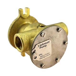 Johnson Pump 10-24061-3 Flexibele waaierpomp van brons F7B-9, flensuitvoering, Insteeksysteem, 1/1, MC97