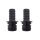 Flojet 20381002 Port Kit (2 pcs.), snap-in port x 12mm (1/2") hose barb, straight, O-Ring EPDM